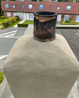 Cimentage cheminée